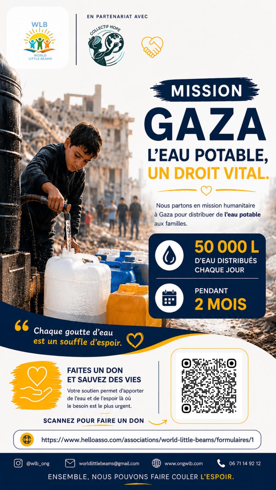 Mission GAZA 2026 - Flyer